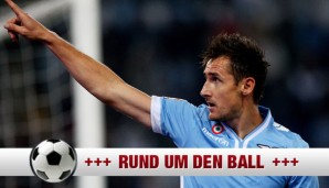 Miroslav Klose wird auch in der kommenden Saison für Lazio Rom auf Torjagd gehen