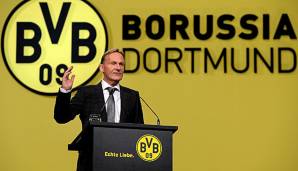 Hans-Joachim Watzke erlebt eine gute BVB-Versammlung.