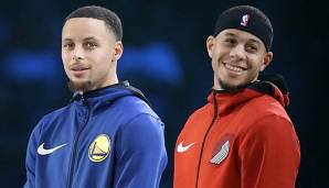 Steph und Seth Curry treffen in den Conference Finals aufeinander.