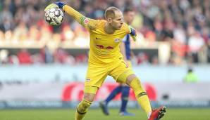 Peter Gulasci hütet das Tor von RB Leipzig.