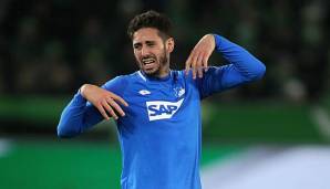 Ishak Belfodil spielte wohl trotz eines Kreuzbandrisses in dieser Saison fünf Spiele für Hoffenheim.