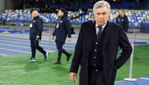 Carlo Ancelotti wurde bei der SSC Neapel entlassen.