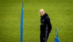 Peter Bosz steht mit Ajax Amsterdam im Finale der Europa League