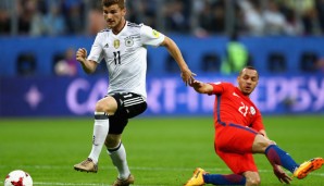 Timo Werner: Anfangs völlig in der Luft, dann mit dem turnierentscheidenden Ballklau vor dem 1:0. Wenig Aktionen, wenn er aber am Ball war der gefährlichste Deutsche. In der 79. Minute ausgewechselt. Note: 2