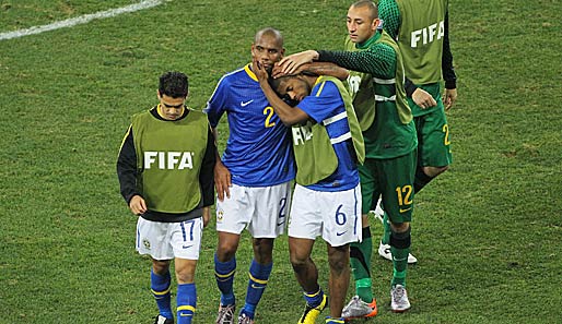 Nach dem Viertelfinal-Aus müssen sich Brasiliens Spieler auf einen neuen Trainer einstellen