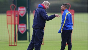 Arsène Wenger rechnet mit einer WM-Nominierung seines Schützlings Serge Gnabry (r.) für den deutschen Kader