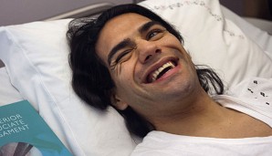 Radamel Falcao befindet sich auf dem Weg der Besserung