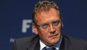 Jerome Valcke macht sich vor Ort selbst ein Bild