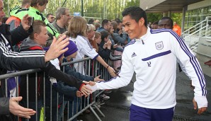 Andy Najar vom RSC Anderlecht ist auch dabei