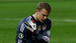 Manuel Neuer zog sich im Pokalfinale eine Schulterverletzung zu