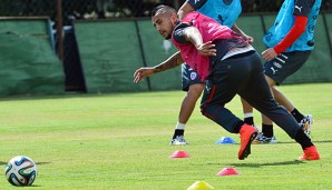 Arturo Vidal wird im Auftaktmatch wohl spielen können