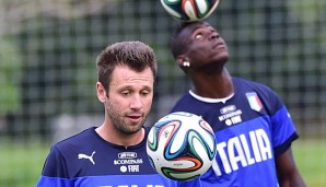 Italiens Sturmhoffnungen: Antonio Cassano und Mario Balotelli