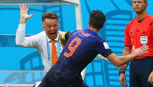 Louis van Gaal brachte die Spanier mit seinen Überlegungen zu Fall