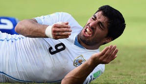 Luis Suarez hatte sich in seiner Karriere bereits zwei "Beiß-Attacken" geleistet