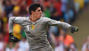 Thibaut Courtois hat mit Belgien noch nie ein Länderspiel verloren