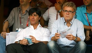 Urs Siegenthaler (r.) ist seit zehn Jahren für Jogi Löw und den DFB tätig