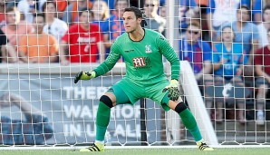 Alex McCarthy stand vor seinem Wechsel zum FC Southampton bei Crystal Palace im Kasten