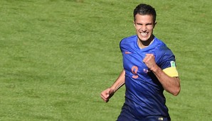 Robin van Persie kann im Spiel gegen Chile nur zuschauen