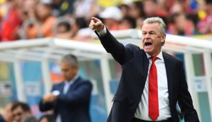 Ottmar Hitzfeld will mit den Schweizern Geschichte schreiben