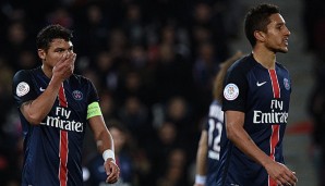 Marquinhos und Thiago Silva spielen gemeinsam bei PSG