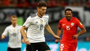 Leon Goretzka ist mit dem Auftritt zufrieden