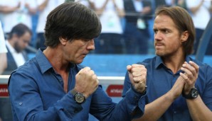 Joachim Löw hatte nach dem Sieg gegen Kamerun allen Grund zur Freude