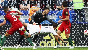 Portugals Keeper Rui Patricio wurde offenbar unteranderem als "Schwuchtel" beschimpft