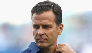 Oliver Bierhoff versuchte die Euphorie ein wenig zu drosseln