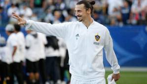 Zlatan Ibrahimovic wechselte im März von Manchester United zu LA Galaxy.