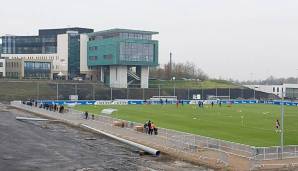 Auf dem Schalker Trainingsgelände ist am Donnerstag ein Brand ausgebrochen.