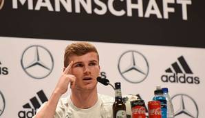 Timo Werner stellte sich den Pressevertretern.