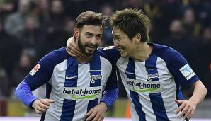 PLATZ 14: Hertha BSC - 444.000 Euro für Genki Haraguchi (Japan), Marvin Plattenhardt (Deutschland) und Mathew Leckie (Australien)