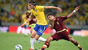 10. Filipe Luis (Brasilien; Atletico Madrid): 0 Prozent, 39 Stimmen.