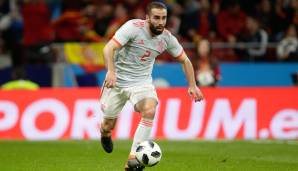 4. Dani Carvajal (Spanien; Real Madrid): 4 Prozent.