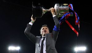 Luis Enrique war von 2014 bis 2017 Trainer des FC Barcelona.