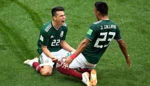 Hirving Lozano: Von Anfang an wie aufgedreht, kam schon in der 1. Minute erstmals zum Abschluss - Boateng blockte seinen Schuss aber. Krönte seine engagierte Leistung mit dem Tor zum 1:0. Nach der Pause ließe er nach, in der 66. ausgewechselt. Note: 2.