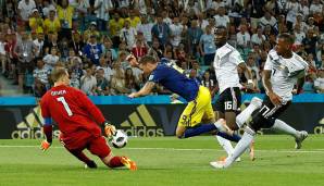 Manuel Neuer: Spielte bei Bergs Chance seine ganze Stärke im Eins-gegen-eins aus. Beim Gegentor dann machtlos. Verhinderte kurz vor der Pause bei Bergs Kopfball einen zweiten Treffer. Zeigte zudem seine Stärke darin, das Spiel schnell zu machen. Note: 2.