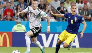 Ludwig Augustinsson: Hatte Müller im Griff, war immer in Blockdistanz. Sicher im Passpiel. Kam jedoch beim Tor von Reus zu spät. Note: 3,5.