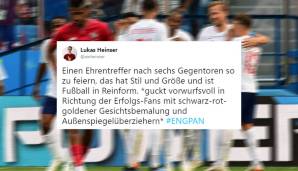 Der große Fokus der Netzreaktionen stürzte sich aber auf die Party der Panamaer: "Fußball in Reinform".