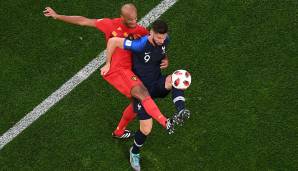 Vincent Kompany: Solide Leistung des belgischen Abwehrchefs. Blockte einen Giroud-Schuss in der 51. stark. Gutes Tackling gegen Mbappe in der 90.+3. Ließ sich von Mbappes Hackentrick in der 56. foppen. Note: 3,5.