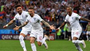 Kieran Trippier: Brachte England durch seinen Freistoß in Führung. Strotzte danach vor Selbstvertrauen, schlug darüber hinaus weitere starke Flanken und Ecken. Ließ vor dem 1:1 Perisic in seinem Rücken ziehen. Danach sehr unsicher. Note: 3.