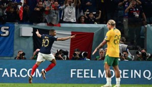 Frankreich dreht jetzt richtig auf und erhöht auf 4:1.