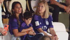 Lionel Messi besitzt starken Rückhalt: Seine Familie ist immer mit dabei, auch bei der WM 2022 in Katar.