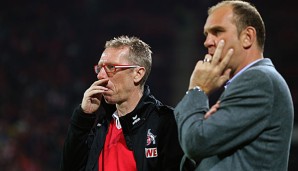 Jörg Schmadtke und Peter Stöger haben wenig Lust auf mögliche Transfers mit dem Rheinrivalen