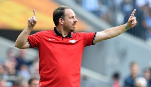 Alexander Zorniger ist seit 2012 Trainer bei RB Leipzig