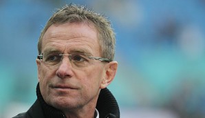 Auch Ralf Rangnick wurde offenbar von Fans des Karlsruher SC bedrängt