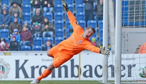 Keeper Michael Ratajczak fehlt den Zebras im Relegations-Hinspiel