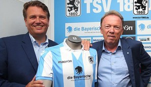 1860 München präsentiert mit "die Bayerische" einen neuen Trikotsponsor