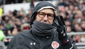 Ewald Lienen steht langsam bei St. Pauli unter Druck