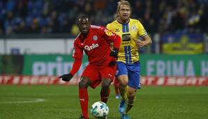 David Kinsombi spielt für Holstein Kiel.